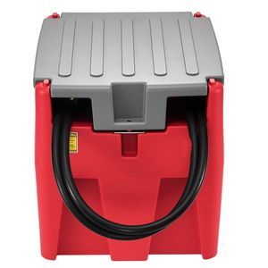 Serbatoio Diesel Portatile da 58 Galloni con Portata di 10,6 GPM e Pompa di Trasferimento Elettrica 12V, Tubo in Gomma da 13,1 Piedi, Attrezzatura per Veicoli - Product Image 1