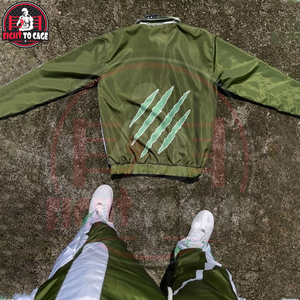 Conjunto Deportivo de Nylon para Hombre 2026 con Logotipo Personalizado, Chaqueta y Pantalones Cortavientos de Poliéster para Otoño - Product Image 4