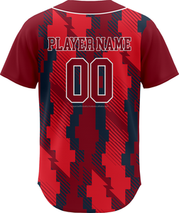 Maillot de baseball pour homme 100% polyester personnalisé, créez votre propre uniforme de baseball à vendre - Product Image 3