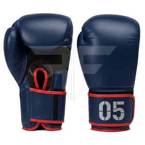 Guantes de Boxeo de Diseño Personalizado, Guantes de Boxeo Profesionales de Cuero Real para Entrenamiento, Guantes de Boxeo 100% de Cuero Genuino - Product Image 1