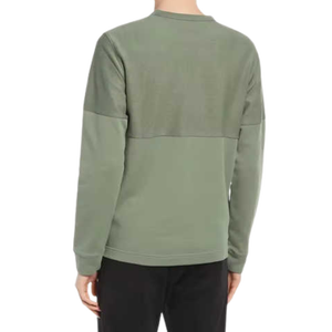 Sweat-shirt à col rond de haute qualité pour hommes, en coton molletonné, décontracté, mode, fabrication OEM ODM, exportation - Product Image 3