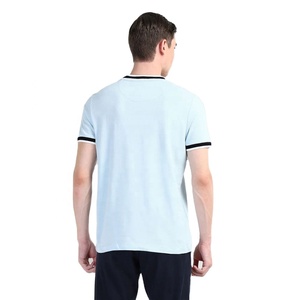 T-shirt tendance pour homme à manches courtes, respirant, écologique, en spandex/coton, avec tailles et couleurs personnalisées, parfait pour un style décontracté et streetwear - Product Image 5