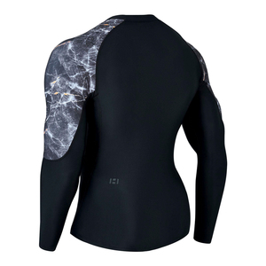 T-shirt de compression de sport à logo personnalisé, nouvelle arrivée, personnalisez votre propre rash guard à manches longues - Product Image 3