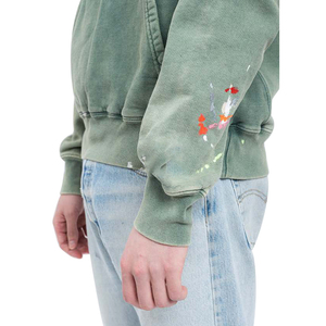 Sudaderas con Capucha Extra Grandes de Invierno Personalizadas de Alta Calidad, Logotipo Bordado, 100% Algodón, Lavado Ácido Vintage, Manga Larga, Ropa Urbana, Estilo Desgastado para Hombre - Product Image 4