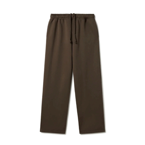 Pantalon de survêtement homme de haute qualité en molleton épais, coupe large, uni, à capuche, ample et évasé - Product Image 1