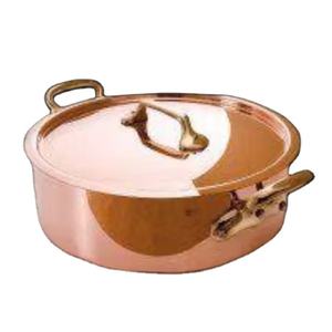 Plat de service en métal design avec isolation thermique pour la table à manger, idéal pour le service et le stockage des aliments au quotidien - Product Image 1