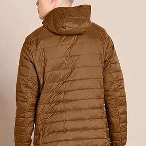 เสื้อแจ็คเก็ตพัฟเฟอร์ใส่สบายทุกวัน พร้อมกระเป๋าที่ปลอดภัยและซิปปิดด้านหน้า เสื้อแจ็คเก็ตสำหรับฤดูหนาว - Product Image 5