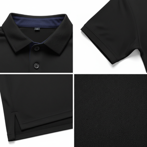 เสื้อโปโลชาย ผ้าฝ้าย 260 GSM ทรงปกติ คอวี ใส่สบาย นุ่ม ไม่หด ไม่ยับ แห้งเร็ว รับผลิตแบบ OEM - Product Image 5