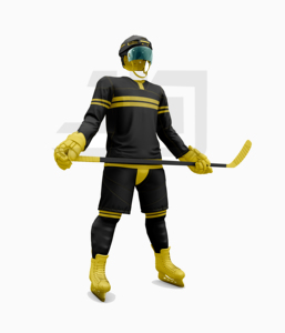 Ensemble de maillot et uniforme de hockey sur glace personnalisé, respirant, séchage rapide, 100% polyester, conçu pour la vitesse, le confort et l'esprit d'équipe - Product Image 1