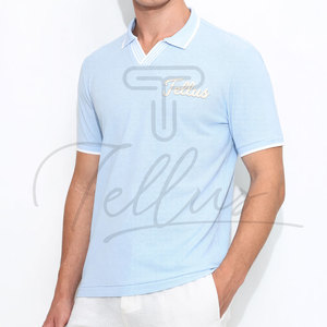 เสื้อโปโลผู้ชายดีไซน์โดดเด่น ราคาขายส่ง รุ่นใหม่ล่าสุด แห้งเร็ว - Product Image 4
