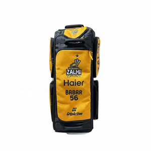 2026 New Arrival Large Capacity Durable Cricket Sports Trolley Bags Gear Bag Trolley Kit Bag with <b>Wheels</b> - Product Image 1