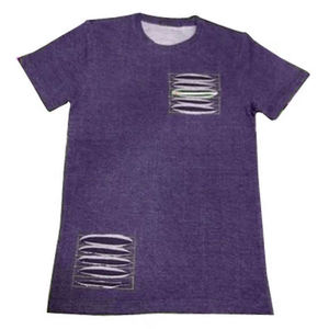 Camiseta Personalizada Vintage con Efecto Desgastado, Ligera, 100% Algodón, Corte Cuadrado, Estampado Gráfico con Efecto Agrietado, Impresión DTG para Hombre - Product Image 5