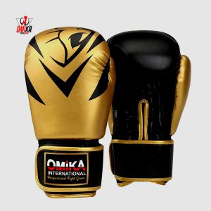 Guantes de Boxeo OMIKA Personalizados OEM, Ligeros, Transpirables, de Cuero Premium, para Entrenamiento Profesional y Sparring, Unisex - Product Image 1