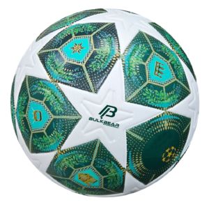 Ballon de football d'entraînement léger et écologique, design Champion League, en cuir PU 3,5 mm, taille 5, imperméable, personnalisable, le meilleur de sa catégorie en gros - Product Image 4