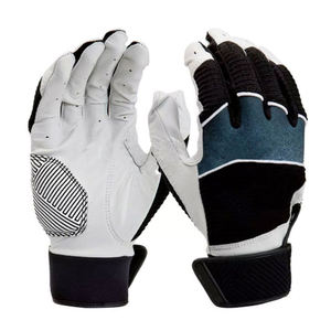 Gants de frappe de baseball et de softball de qualité professionnelle, fabriqués directement en usine, en cuir pour hommes, avec logo et couleur personnalisables - Product Image 6