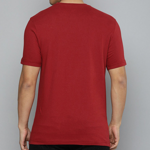 เสื้อยืดผู้ชายสไตล์สตรีทแวร์ผ้าฝ้าย 100% คุณภาพเยี่ยม ตัดเย็บตามสั่ง ทรงปกติ พร้อมโลโก้แบบกำหนดเอง - Product Image 5