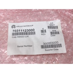 AMAT 70311123000 CAB RS422 LLK, Câble, 160201 - Équipements et pièces semi-conductrices d'origine fiables à l'échelle mondiale chez - Product Image 4