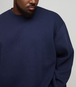 Cheapest price New Fashion Men's Winter Casual Wear Sweatshirt Tops Solid Color <b>Pullover</b> <b>Jumper</b> 100% Cotton Sweat Shirts - Product Image 6