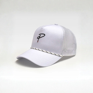 Global Supply Rope Golf <b>Hat</b> Adjustable Trucker Baseball Cap Breathable Polyester Cotton Snapback <b>Hat</b> for Men Women Wholesale VN - Product Image 2