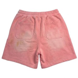 Pantalones Cortos Cargo de Lana con Estampado de Moda de Verano, Lavado Ácido y Efecto Desgastado, 220 GSM, 100% Algodón Transpirable, Estilo Vintage para Hombre, Venta al por Mayor Personalizada - Product Image 2