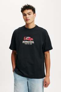 เสื้อยืดคอตตอนพิมพ์ลาย สไตล์ไฮสตรีท พิมพ์ลาย DTF เนื้อผ้าหนา 300 GSM สำหรับแฟชั่นฤดูหนาว เสื้อยืดผู้ชาย - Product Image 4