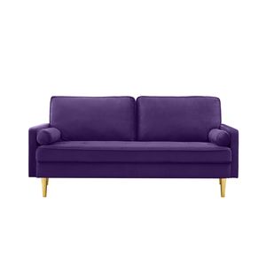 Divano in Velluto da 65 Pollici per Soggiorno - Product Image 1