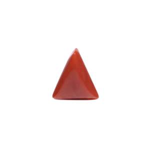Natural Red Coral Loose Gemstone 5.6 Carat 10x12mm for Fine Jewelry - Product Image 2