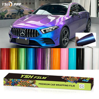 Film de protection de peinture (PPF) en TPU aliphatique coloré auto-réparant 7,5 mil, anti-rayures, hydrophobe, pour covering automobile