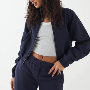 Sudadera con Capucha de Algodón para Mujer, con Logotipo Personalizado, Estilo Preppy Retro Varsity, de Alta Calidad, Jacquard, Moda de Invierno - Product Image 5