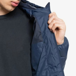 New Customized Unisex Waterproof Hooded Puffer Jackets 100% Winter Cotton Puffer <b>Coat</b> with Stand Collar for Low Price - Product Image 1