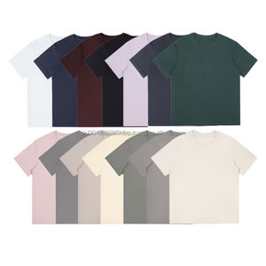 เสื้อยืดคัสตอม 230 กรัม พิมพ์ลายแบบซับลิเมชั่น ปักลายนูน เสื้อยืดโอเวอร์ไซส์ ทรงไหล่ตก สำหรับผู้ชาย - Product Image 1