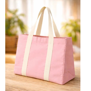 Bolsa de Compras de Lona de Algodón Ecológica Personalizada con Logotipo Premium, Bolsa de Regalo de Playa Extra Grande, Promocional - Product Image 1