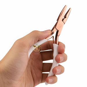 Pinzas de Acero Inoxidable para Extensiones de Cabello, Anillos Micro Nano, Herramienta de Eliminación de Queratina, Pinzas Profesionales de Peluquería para Salón - Product Image 6