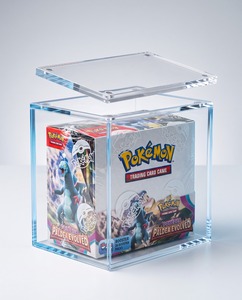 Modern Clear Acrylic Customized Pre-Assembled Anti-Rust Booster <b>Box</b> Magnetic Lid Polished Surface for - Product Image 1