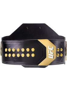 Cinturón de Campeonato UFC Ultimate Fighting Championship Remake Legacy, de Cuero de 2MM, Doble Placa, Suave, Cintura Alta, Unisex para Adultos - Product Image 5