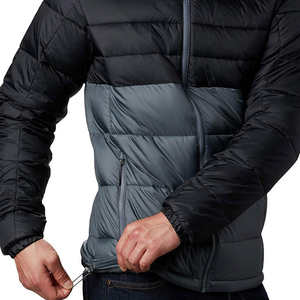 Veste matelassée pour homme avec logo personnalisé, veste d'hiver chaude, veste légère pour le sport de plein air, coupe-vent, fournisseur en gros - Product Image 5