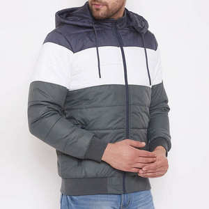 Veste matelassée pour homme, toute neuve, sur mesure, pour l'hiver, légère, avec fermeture éclair - Product Image 4