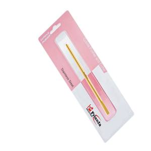 Pousse-ongles professionnel en acier inoxydable doré avec finition dorée et double extrémité - Product Image 2