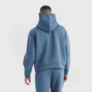 Ensemble de survêtements coupe décontractée, survêtements personnalisés avec impression, survêtements en gros pour le streetwear américain, commande en gros, usine - Product Image 5