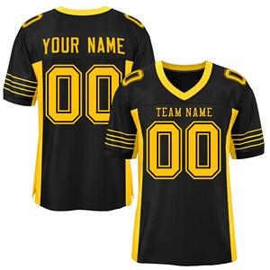 Maillot de football américain personnalisé, nouvelle collection, toutes équipes, impression par sublimation, nom et numéro, short USA 100% respirant, vente chaude - Product Image 6