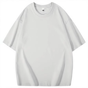 T-shirt à manches courtes surdimensionné pour homme, 100% coton jersey, motif à pois, col rond, haut tricoté décontracté, qualité supérieure, t-shirt pour homme - Product Image 5