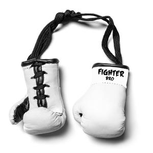 Vehicle Mirror Hanging Boxing Gloves Artificial Leather Gym Boxing Karate Training <b>Car</b> <b>Decor</b> Mini Item - Product Image 6