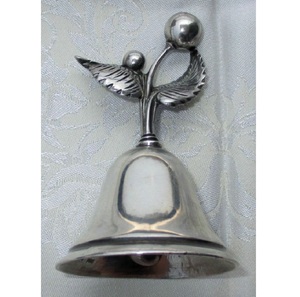 Campana de Metal con Acabado Plateado, Estilo Indio de Alta Calidad, Campanas de Latón para Decoración del Hogar, Jardín, al Mejor Precio - Product Image 2