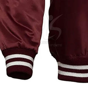 Chaqueta Varsity de Satén de Lujo, Nueva Chaqueta de Satén a la Moda, Chaqueta de Satén Ligera, Chaqueta de Satén Cómoda - Product Image 3