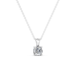 Collar de Plata 925 con Diamante de Laboratorio, Certificado IGI, Fabricante de Joyería Fina Ética, Venta al por Mayor, RJC OEM ODM NK706455 - Product Image 1