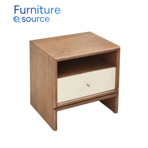 Chevet de chambre moderne et écologique, sur mesure et réglable, avec 2 tiroirs de rangement, pour maison, hôtel, villa, meubles du Vietnam, OEM ODM - Product Image 1