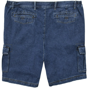 Shorts en jean pour hommes à prix d'usine, taille mi-haute, confortables, style streetwear, broderie personnalisée, 100% coton, séchage rapide - Product Image 3