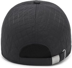 Casquette de baseball matelassée pour homme avec cache-oreilles, en toile rembourrée, réglable, pour sports de plein air, logo personnalisé - Product Image 4