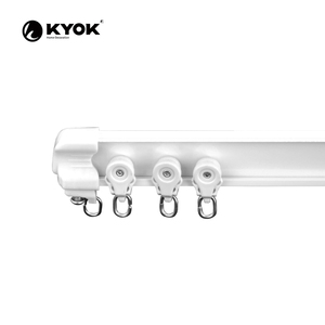 KYOK Rail de rideau de plafond en aluminium pour les applications intérieures modernes - Product Image 6