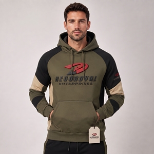 Sudadera con Capucha Estampada para Hombre, Cómoda para el Día a Día, de Forro Polar Suave, Corte Holgado, Cálida, Estilo Casual Urbano, Manga Larga con Bolsillo - Product Image 6
